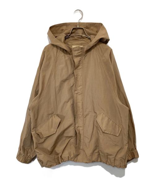 Curensology（カレンソロジー）Curensology (カレンソロジー) ナイロンラミーフーディーブルゾン　CL207033ER ブラウン サイズ:FREEの古着・服飾アイテム