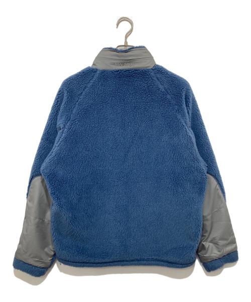 Marmot Capital（マーモット キャピタル）Marmot Capital (マーモット キャピタル) 切替ボアフリースジャケット　 JK　NLM72301 ブルー サイズ:Mの古着・服飾アイテム