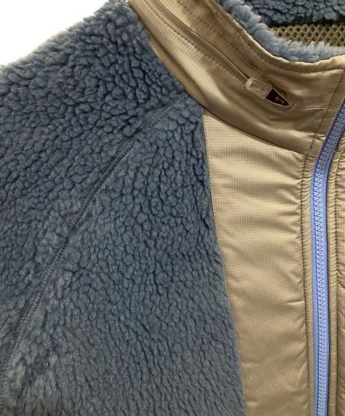 Marmot Capital（マーモット キャピタル）Marmot Capital (マーモット キャピタル) 切替ボアフリースジャケット　 JK　NLM72301 ブルー サイズ:Mの古着・服飾アイテム
