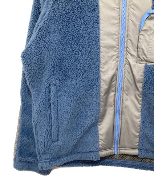 Marmot Capital（マーモット キャピタル）Marmot Capital (マーモット キャピタル) 切替ボアフリースジャケット　 JK　NLM72301 ブルー サイズ:Mの古着・服飾アイテム