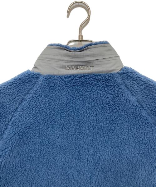 Marmot Capital（マーモット キャピタル）Marmot Capital (マーモット キャピタル) 切替ボアフリースジャケット　 JK　NLM72301 ブルー サイズ:Mの古着・服飾アイテム