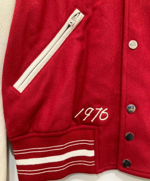 AMIRI（アミリ）AMIRI (アミリ) TIGER VARSITY JACKET(タイガーバーシティジャケット) 23AW レッド サイズ:Lの古着・服飾アイテム