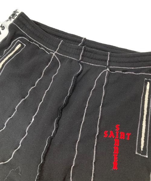 SAINT MICHAEL（セントマイケル）SAINT MICHAEL (セントマイケル) A LOVE MOVEMENT (アラブモーメント) ALM SWEAT PANTS(スウェットパンツ) 25AW SM-HR1-0000-C71 ブラック サイズ:Lの古着・服飾アイテム