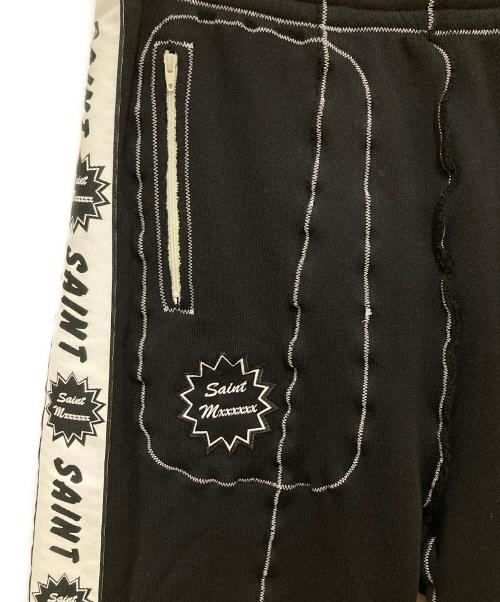 SAINT MICHAEL（セントマイケル）SAINT MICHAEL (セントマイケル) A LOVE MOVEMENT (アラブモーメント) ALM SWEAT PANTS(スウェットパンツ) 25AW SM-HR1-0000-C71 ブラック サイズ:Lの古着・服飾アイテム