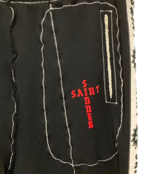 SAINT MICHAEL（セントマイケル）SAINT MICHAEL (セントマイケル) A LOVE MOVEMENT (アラブモーメント) ALM SWEAT PANTS(スウェットパンツ) 25AW SM-HR1-0000-C71 ブラック サイズ:Lの古着・服飾アイテム