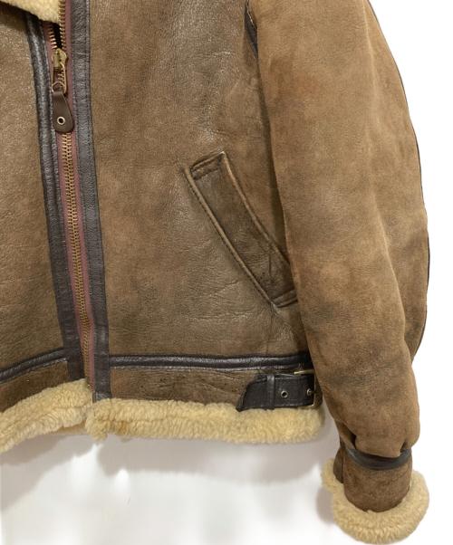 AVIREX（アヴィレックス）AVIREX (アヴィレックス) TYPE B-3 ムートンジャケット 33H5595 ブラウン サイズ:38の古着・服飾アイテム