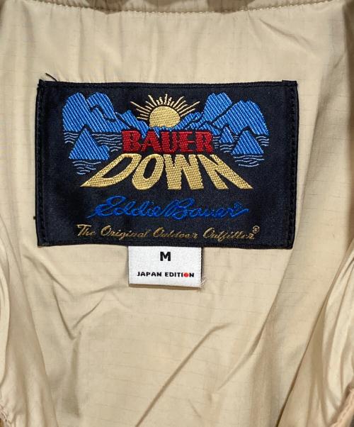 Eddie Bauer（エディーバウアー）Eddie Bauer (エディーバウアー) SKYLINER ダウンジャケット E942430 復刻モデル JAPAN EDITION  ベージュ サイズ:Mの古着・服飾アイテム