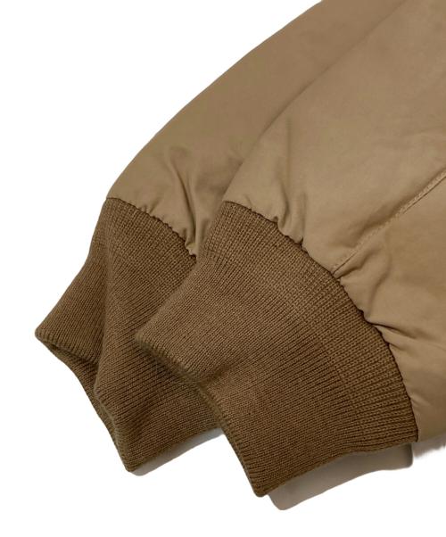 Eddie Bauer（エディーバウアー）Eddie Bauer (エディーバウアー) SKYLINER ダウンジャケット E942430 復刻モデル JAPAN EDITION  ベージュ サイズ:Mの古着・服飾アイテム