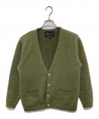Pherrow'sフェローズ）の古着「モヘアカーディガン PMSC1」｜グリーン