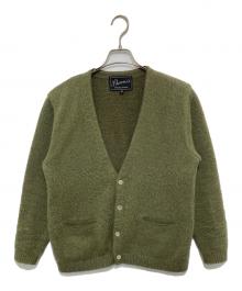 Pherrow's（フェローズ）の古着「モヘアカーディガン PMSC1」｜グリーン