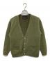 Pherrow's（フェローズ）の古着「モヘアカーディガン PMSC1」｜グリーン