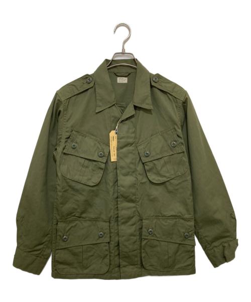 BUZZ RICKSON'S（バズリクソンズ）Buzz Rickson's (バズリクソンズ) COAT, MAN'S COMBAT TROPICAL　1ST TYPE　ジャングルファティーグ オリーブ サイズ:SHORT-SMALLの古着・服飾アイテム