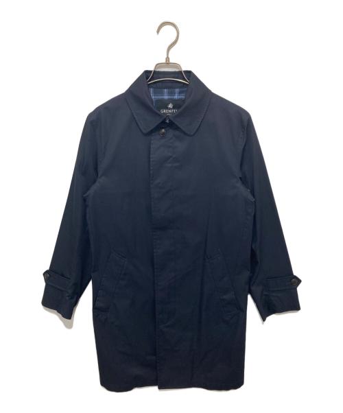 GRENFELL（グレンフェル）GRENFELL (グレンフェル) ステンカラーコート ネイビー サイズ:38の古着・服飾アイテム