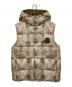 MONCLER GENIUS（モンクレール ジーニアス）の古着「RABEH ダウンベスト 22AW H10921A00036」｜アイボリー×オリーブ