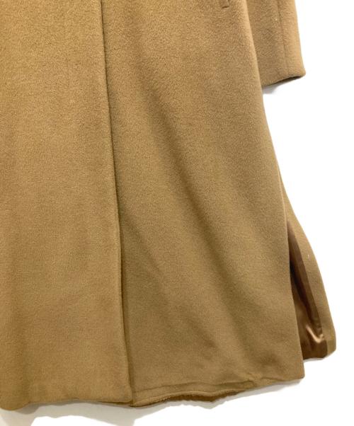 MaxMara（マックスマーラ）MaxMara (マックスマーラ) ベルテッドヴァージンウールコート ベージュ サイズ:SIZE42の古着・服飾アイテム