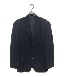 COMME des GARCONS HOMME PLUS（コムデギャルソンオムプリュス）の古着「90’s　3Bウールテーラードジャケット　PJ-04011S」｜ブラック