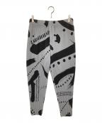 HOMME PLISSE ISSEY MIYAKEオム プリッセ イッセイ ミヤケ）の古着「総柄プリーツパンツ 20AW HP03JF232」｜グレー