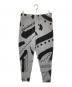 HOMME PLISSE ISSEY MIYAKE（オム プリッセ イッセイ ミヤケ）の古着「総柄プリーツパンツ 20AW HP03JF232」｜グレー