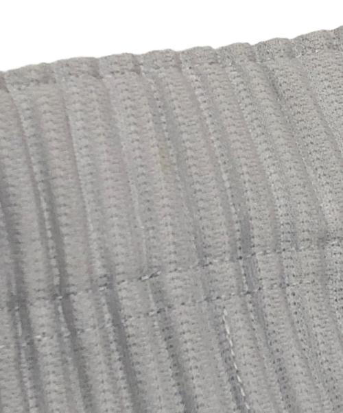 HOMME PLISSE ISSEY MIYAKE（オム プリッセ イッセイ ミヤケ）HOMME PLISSE ISSEY MIYAKE (オム プリッセ イッセイ ミヤケ) BASIC pleated tapered pants(テーパードパンツ) HP55JF153 グレー サイズ:3の古着・服飾アイテム