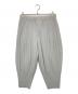 HOMME PLISSE ISSEY MIYAKE（オム プリッセ イッセイ ミヤケ）の古着「BASIC pleated tapered pants(テーパードパンツ) HP55JF153」｜グレー