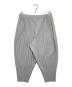 HOMME PLISSE ISSEY MIYAKE (オム プリッセ イッセイ ミヤケ) BASIC pleated tapered pants(テーパードパンツ) HP55JF153 グレー サイズ:3：21000円
