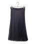MM6 Maison Margiela (エムエムシックスメゾンマルジェラ) Printed Hand Pleated Skirt(プリントハンドプリーツスカート) S52MA0189 S76519 ブラック サイズ:40：17000円