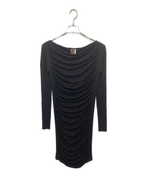 Jean Paul GAULTIER（ジャンポールゴルチェ）Jean Paul GAULTIER (ジャンポールゴルチェ) オフショルドレスワンピース 0PJL-IA1-1020 ブラック サイズ:Sの古着・服飾アイテム