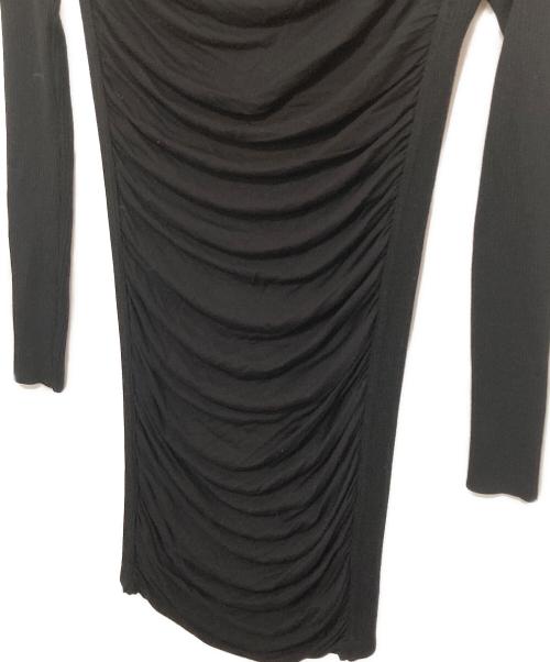 Jean Paul GAULTIER（ジャンポールゴルチェ）Jean Paul GAULTIER (ジャンポールゴルチェ) オフショルドレスワンピース 0PJL-IA1-1020 ブラック サイズ:Sの古着・服飾アイテム