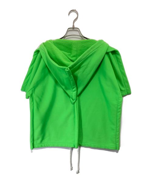 COMME des GARCONS（コムデギャルソン）COMME des GARCONS (コムデギャルソン) Polyester Hooded　ポリエステルフーデッド　GI-T005 グリーン サイズ:Sの古着・服飾アイテム