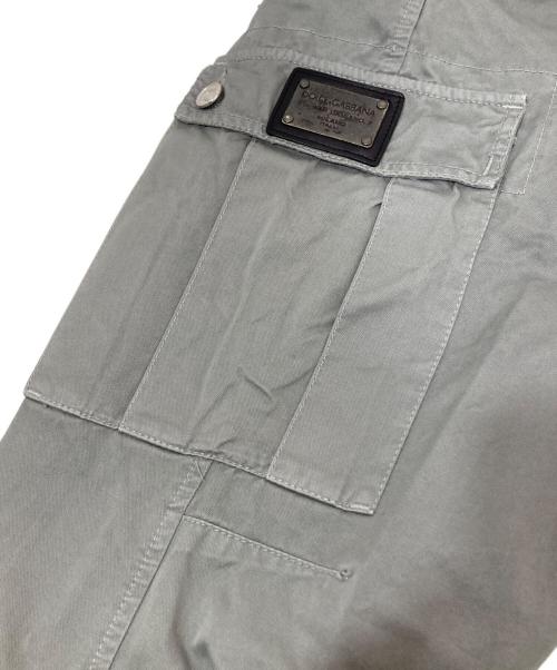 DOLCE & GABBANA（ドルチェ＆ガッバーナ）DOLCE & GABBANA (ドルチェ＆ガッバーナ) ジップデザインギミックカーゴパンツ グレー サイズ:不明の古着・服飾アイテム