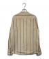 JIL SANDER (ジルサンダー) バンドカラーシャツ　ストライプシャツ　STRIPE SHIRTS　HSJMKM0032 イエロー サイズ:39：12000円