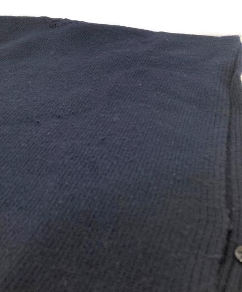 Maison Margiela（メゾンマルジェラ）Maison Margiela (メゾンマルジェラ) 22SS サイドオープン Vネック ニットベスト　S50TH0055 ネイビー サイズ:Sの古着・服飾アイテム