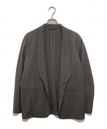 COLUMN（コラム）の古着「ドライニットショールカラージャケット 42-230-04-060001」｜ブラウン