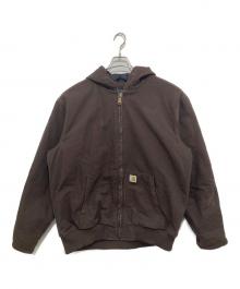 CarHartt（カーハート）の古着「WASHED DUCK INSULATED ACTIVE JACKET アクティブジャケット 104050-DKB」｜ブラウン