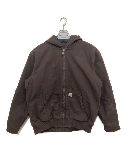 CarHartt（カーハート）CarHartt (カーハート) WASHED DUCK INSULATED ACTIVE JACKET アクティブジャケット 104050-DKB ブラウン サイズ:XLの古着・服飾アイテム