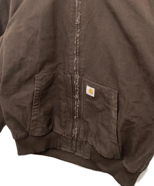 CarHartt（カーハート）CarHartt (カーハート) WASHED DUCK INSULATED ACTIVE JACKET アクティブジャケット 104050-DKB ブラウン サイズ:XLの古着・服飾アイテム
