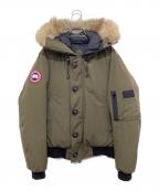 CANADA GOOSEカナダグース）の古着「LABRADOR(ラブラドール) ダウンジャケット　7958JM」｜オリーブ