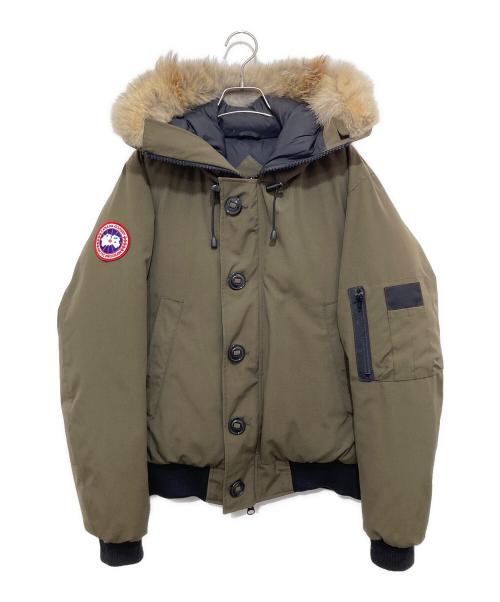 CANADA GOOSE（カナダグース）CANADA GOOSE (カナダグース) LABRADOR(ラブラドール) ダウンジャケット　7958JM オリーブ サイズ:Mの古着・服飾アイテム