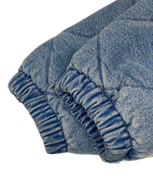 SUPREME（シュプリーム）SUPREME (シュプリーム) ZIP-OFF SLEEVE QUILTED BOMBER JACKET(ジップオフスリーブキルティングボンバージャケット)  25FW インディゴ サイズ:Mの古着・服飾アイテム