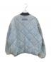 SUPREME (シュプリーム) ZIP-OFF SLEEVE QUILTED BOMBER JACKET(ジップオフスリーブキルティングボンバージャケット)  25FW インディゴ サイズ:M：32000円