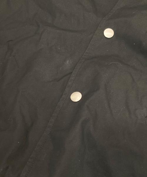 JIL SANDER（ジルサンダー）JIL SANDER (ジルサンダー) バックロゴプリントコーチジャケット  W BLOUSON 03 PNT J23BN0003 ブラック サイズ:46の古着・服飾アイテム