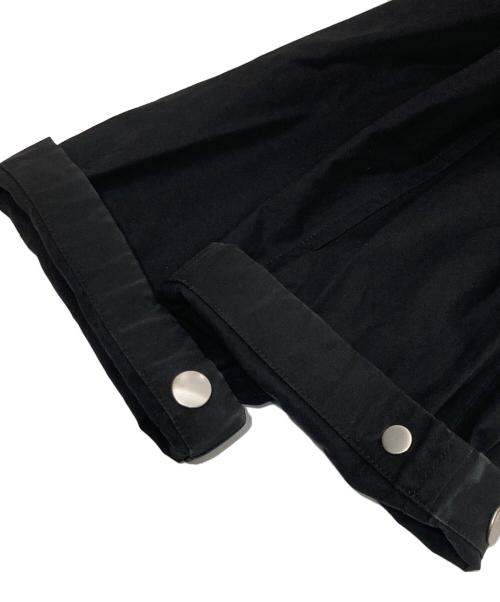 JIL SANDER（ジルサンダー）JIL SANDER (ジルサンダー) バックロゴプリントコーチジャケット  W BLOUSON 03 PNT J23BN0003 ブラック サイズ:46の古着・服飾アイテム