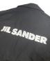 中古・古着 JIL SANDER (ジルサンダー) バックロゴプリントコーチジャケット  W BLOUSON 03 PNT J23BN0003 ブラック サイズ:46：60000円