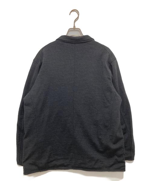 COMOLI（コモリ）COMOLI (コモリ) ウールニットジャケット テーラードジャケット　C03-06013 グレー サイズ:1の古着・服飾アイテム