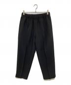 UNITED ARROWS & SONS by DAISUKE OBANAユナイテッドアローズ＆サンズ バイ ダイスケ オバナ）の古着「センタープレススラックス　5514-299-0758」｜ブラック