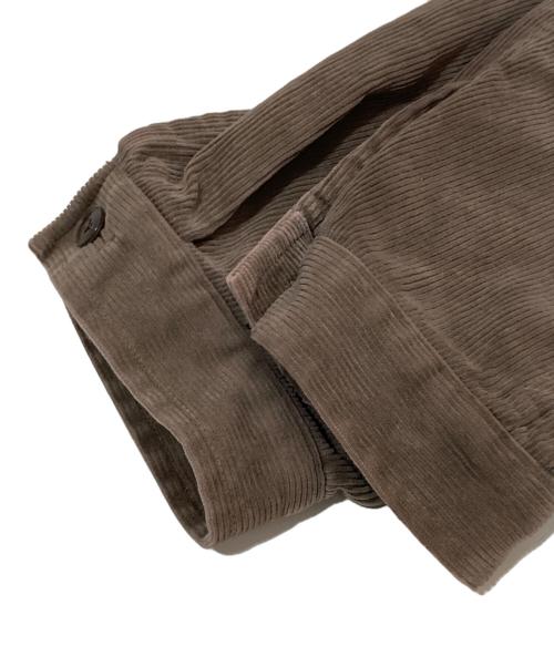 AURALEE（オーラリー）AURALEE (オーラリー) PIGMENT DYED FINX CORDUROY BLOUSON(ピグメントダイ フィンクスコーデュロイブルゾン) A25AB01FC ブラウン サイズ:4の古着・服飾アイテム