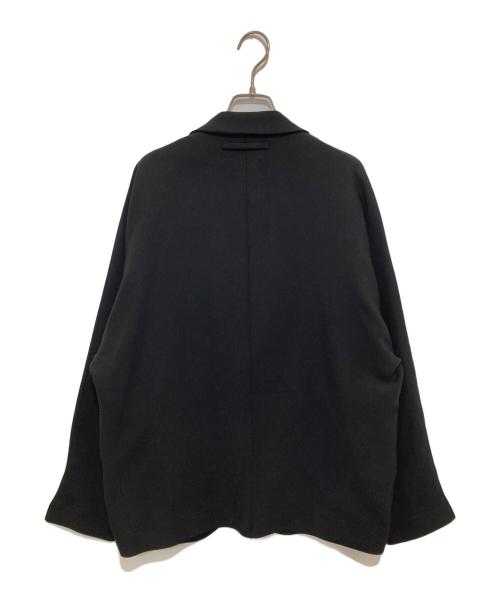 UNITED ARROWS & SONS by DAISUKE OBANA（ユナイテッドアローズ＆サンズ バイ ダイスケ オバナ）UNITED ARROWS & SONS by DAISUKE OBANA (ユナイテッドアローズ＆サンズ バイ ダイスケ オバナ) ボタンレステーラードジャケット　5522-299-0289 ブラック サイズ:Sの古着・服飾アイテム