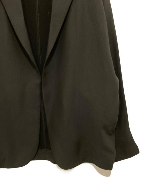 UNITED ARROWS & SONS by DAISUKE OBANA（ユナイテッドアローズ＆サンズ バイ ダイスケ オバナ）UNITED ARROWS & SONS by DAISUKE OBANA (ユナイテッドアローズ＆サンズ バイ ダイスケ オバナ) ボタンレステーラードジャケット　5522-299-0289 ブラック サイズ:Sの古着・服飾アイテム