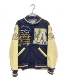 WAREHOUSE（ウエアハウス）の古着「1970’s VARSITY AWARD JACKET  Lot.2229(ヴァーシティアワードジャケット) スタジャン　24AW」｜ネイビー