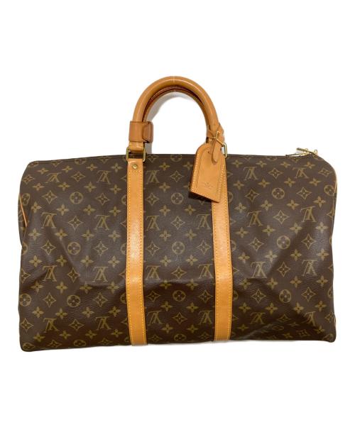 LOUIS VUITTON（ルイ ヴィトン）LOUIS VUITTON (ルイ ヴィトン) モノグラム キーポル50 トラベルバッグ   M41426 ブラウンの古着・服飾アイテム